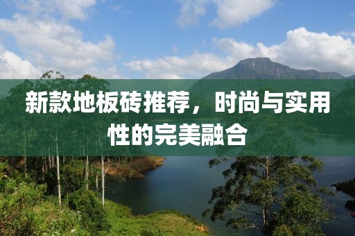 新款地板砖推荐，时尚与实用性的完美融合