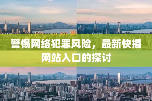 警惕网络犯罪风险，最新快播网站入口的探讨