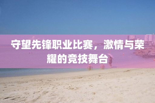 守望先锋职业比赛，激情与荣耀的竞技舞台
