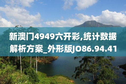新澳门4949六开彩,统计数据解析方案_外形版JO86.94.41