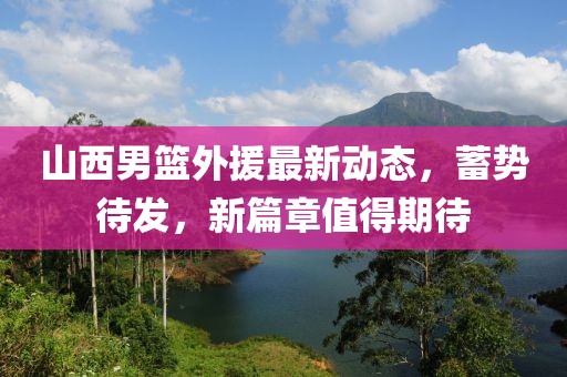 山西男篮外援最新动态，蓄势待发，新篇章值得期待