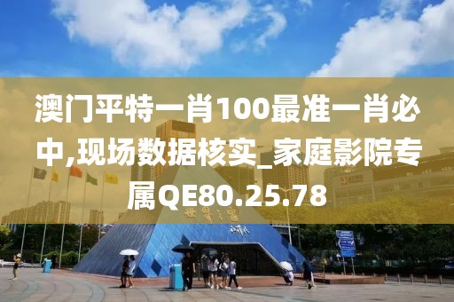 澳门平特一肖100最准一肖必中,现场数据核实_家庭影院专属QE80.25.78