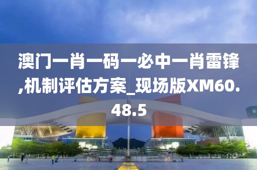 澳门一肖一码一必中一肖雷锋,机制评估方案_现场版XM60.48.5