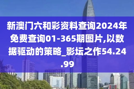 新澳门六和彩资料查询2024年免费查询01-365期图片,以数据驱动的策略_影坛之作54.24.99