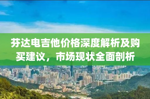 芬达电吉他价格深度解析及购买建议，市场现状全面剖析