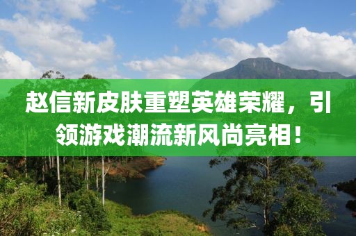 赵信新皮肤重塑英雄荣耀，引领游戏潮流新风尚亮相！