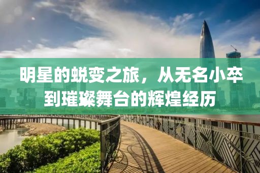 明星的蜕变之旅，从无名小卒到璀璨舞台的辉煌经历