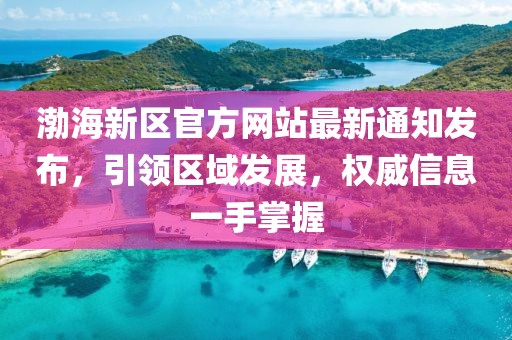 渤海新区官方网站最新通知发布，引领区域发展，权威信息一手掌握