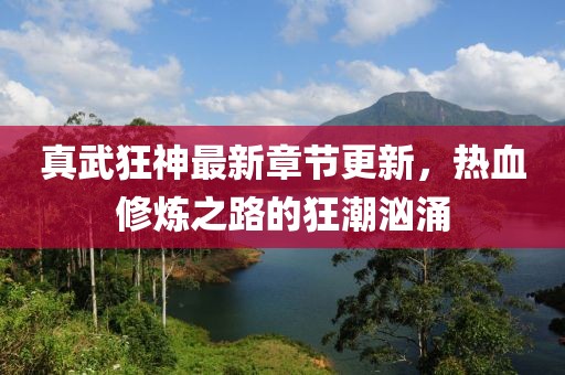 真武狂神最新章节更新，热血修炼之路的狂潮汹涌