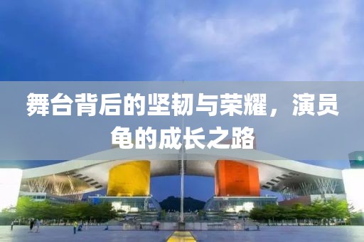 舞台背后的坚韧与荣耀，演员龟的成长之路