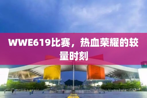 WWE619比赛，热血荣耀的较量时刻