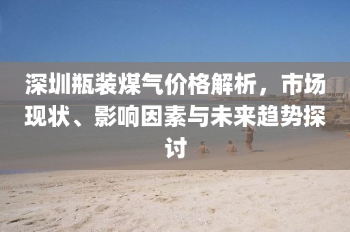 深圳瓶装煤气价格解析，市场现状、影响因素与未来趋势探讨