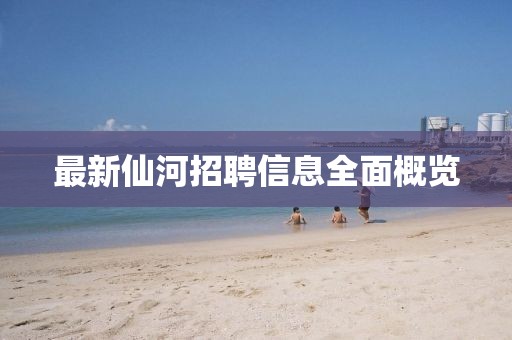 最新仙河招聘信息全面概览