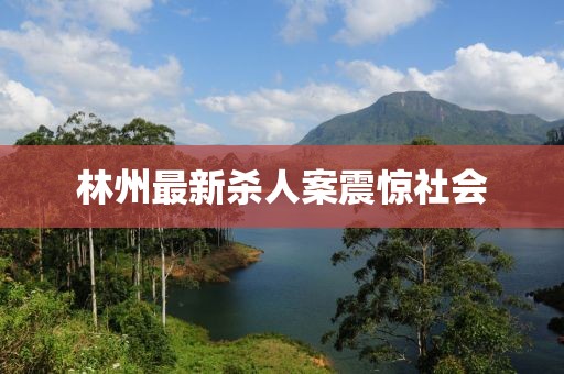林州最新杀人案震惊社会
