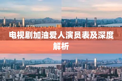 电视剧加油爱人演员表及深度解析