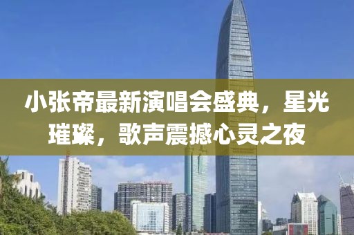 小张帝最新演唱会盛典，星光璀璨，歌声震撼心灵之夜