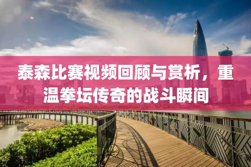 泰森比赛视频回顾与赏析，重温拳坛传奇的战斗瞬间