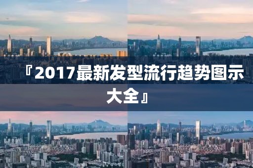 『2017最新发型流行趋势图示大全』