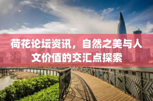 荷花论坛资讯，自然之美与人文价值的交汇点探索