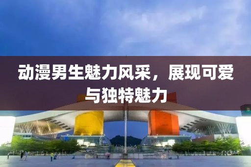 动漫男生魅力风采，展现可爱与独特魅力