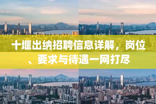 十堰出纳招聘信息详解，岗位、要求与待遇一网打尽