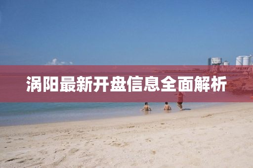 涡阳最新开盘信息全面解析