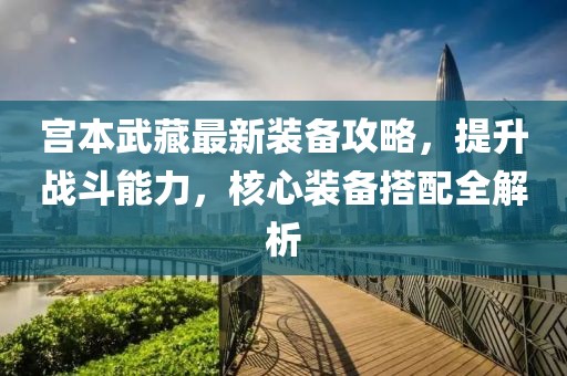 宫本武藏最新装备攻略，提升战斗能力，核心装备搭配全解析