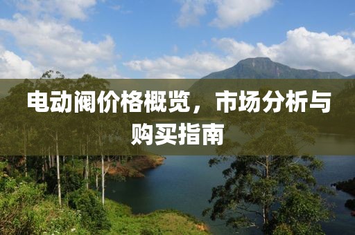 电动阀价格概览，市场分析与购买指南