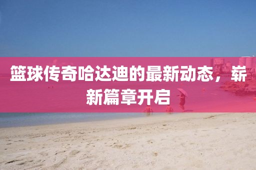 篮球传奇哈达迪的最新动态，崭新篇章开启