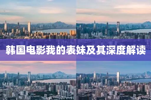 韩国电影我的表妹及其深度解读
