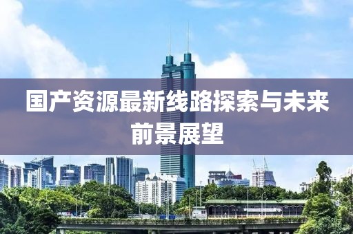 国产资源最新线路探索与未来前景展望