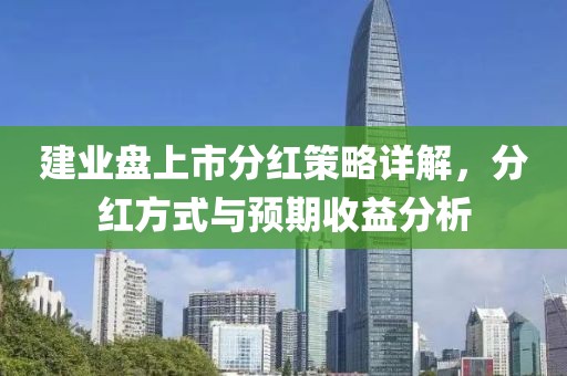建业盘上市分红策略详解，分红方式与预期收益分析