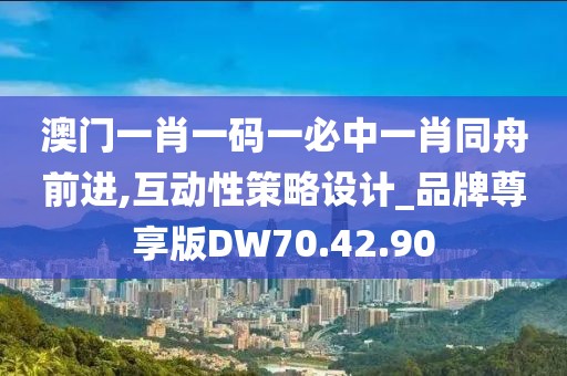 澳门一肖一码一必中一肖同舟前进,互动性策略设计_品牌尊享版DW70.42.90