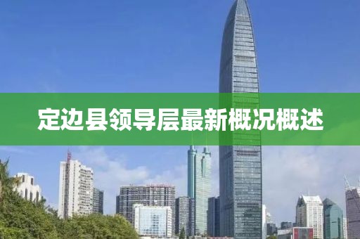 定边县领导层最新概况概述