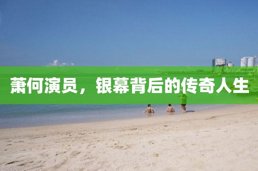 萧何演员，银幕背后的传奇人生