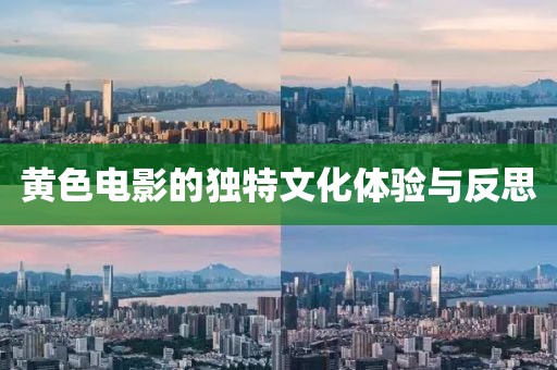 黄色电影的独特文化体验与反思