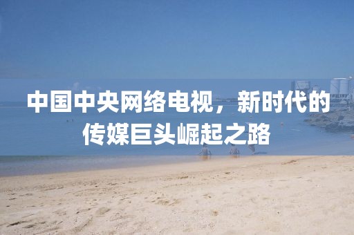 中国中央网络电视，新时代的传媒巨头崛起之路