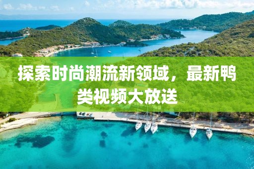 探索时尚潮流新领域，最新鸭类视频大放送