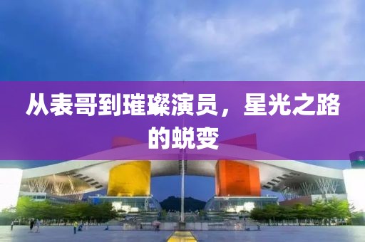 从表哥到璀璨演员，星光之路的蜕变
