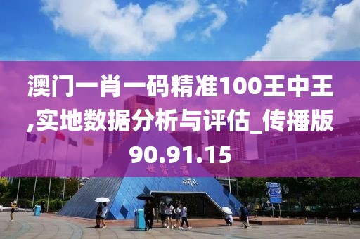 澳门一肖一码精准100王中王,实地数据分析与评估_传播版90.91.15