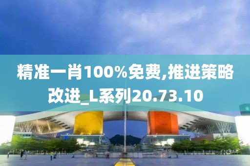 精准一肖100%免费,推进策略改进_L系列20.73.10