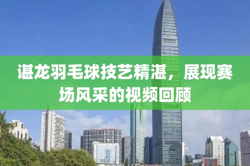 谌龙羽毛球技艺精湛，展现赛场风采的视频回顾