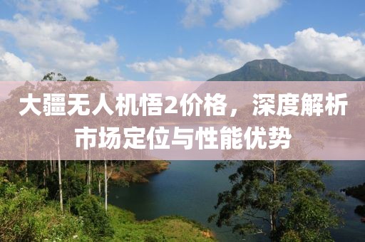 大疆无人机悟2价格，深度解析市场定位与性能优势