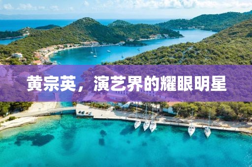 黄宗英，演艺界的耀眼明星