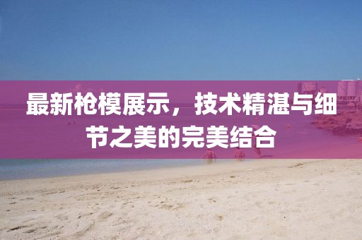 最新枪模展示，技术精湛与细节之美的完美结合