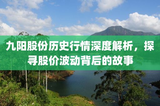 九阳股份历史行情深度解析，探寻股价波动背后的故事