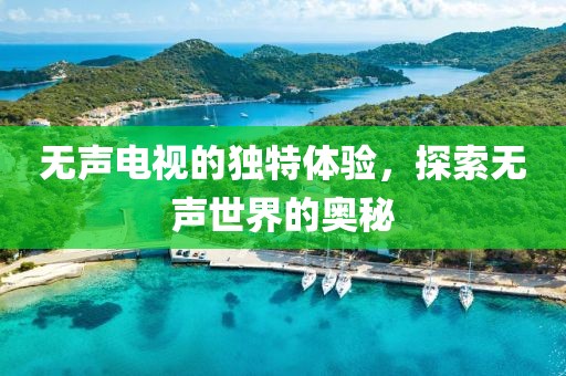 无声电视的独特体验，探索无声世界的奥秘