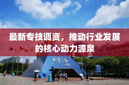 最新专技调资，推动行业发展的核心动力源泉