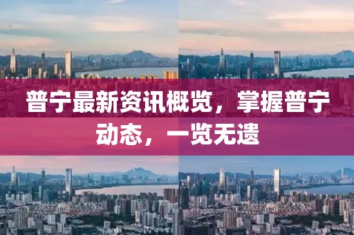 普宁最新资讯概览，掌握普宁动态，一览无遗