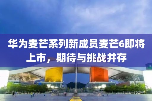 华为麦芒系列新成员麦芒6即将上市，期待与挑战并存
